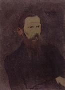 Felix Vallotton Portrait decoratif of Fyodor Dostoevsky oil